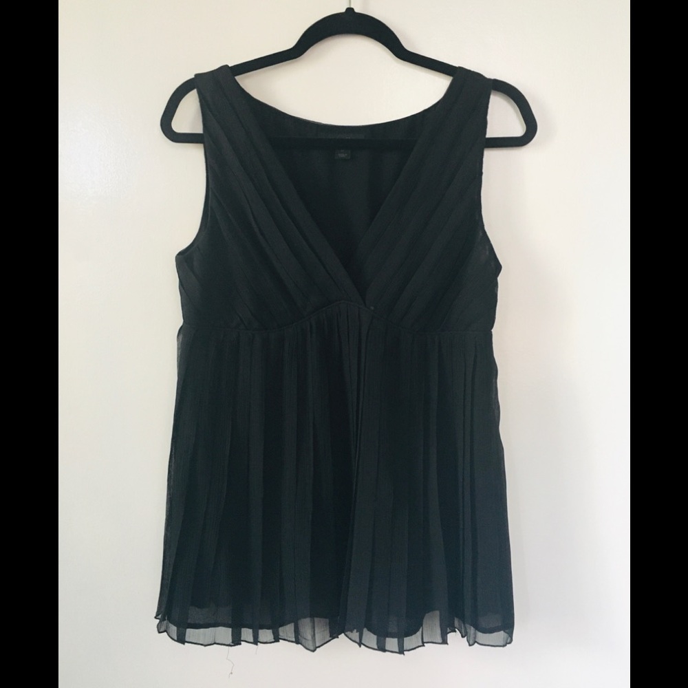 Express 100% Silk tank top.